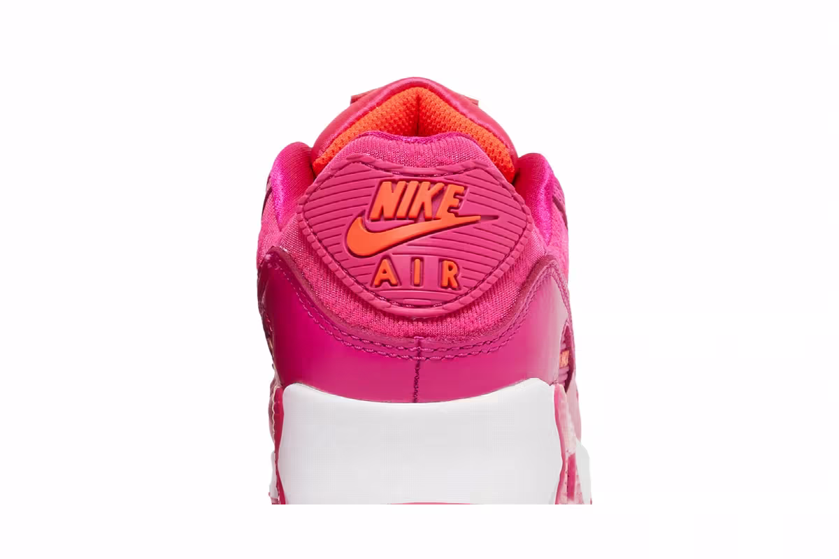 Nike Women's Air Max 90 Fuschia, view 8