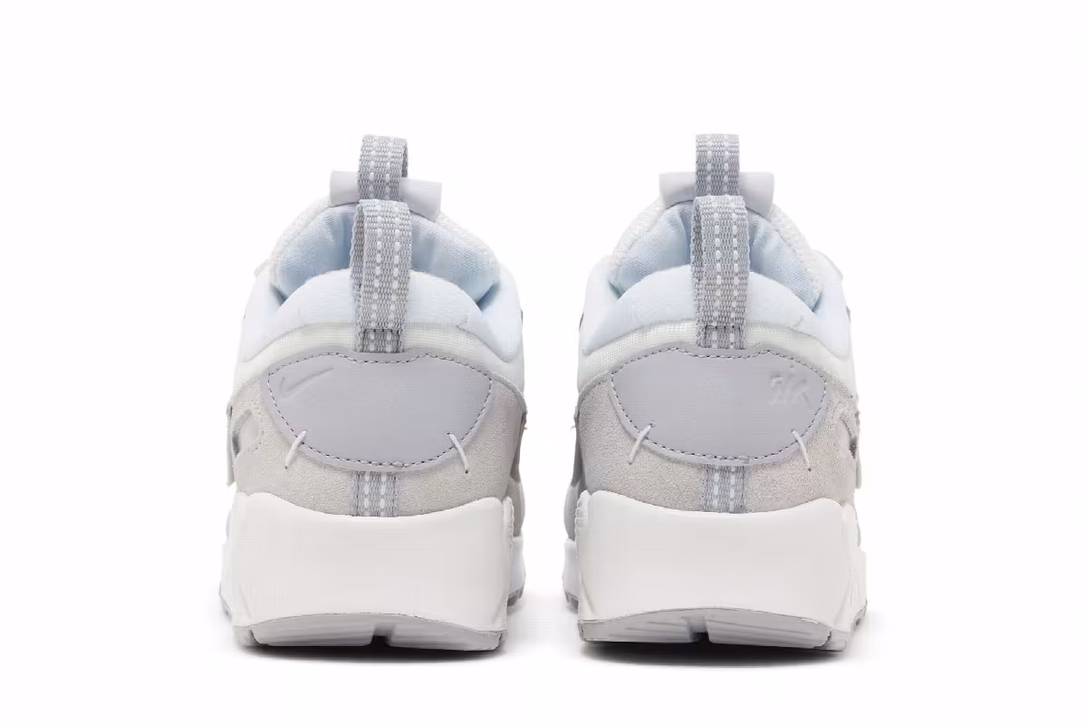 Nike Women's Air Max 90 Futura White Pure Platinum, view 7