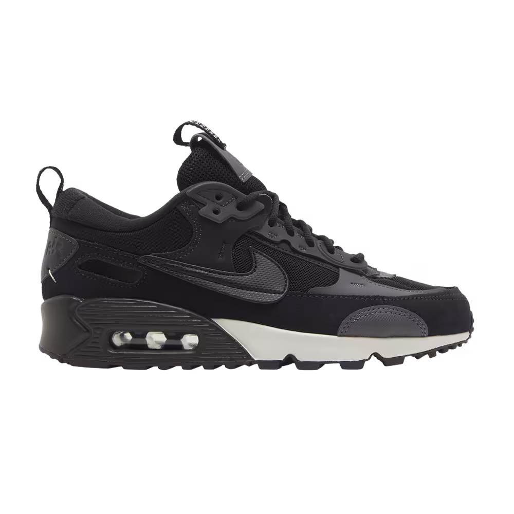 Nike Women's Air Max 90 Futura Black Iron Grey