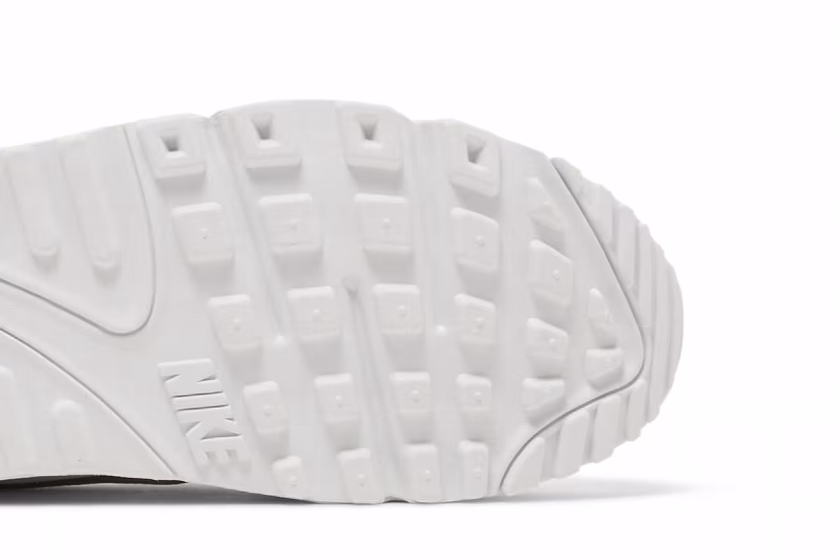 Nike Women's Air Max 90 Futura White Metallic Silver, view 6