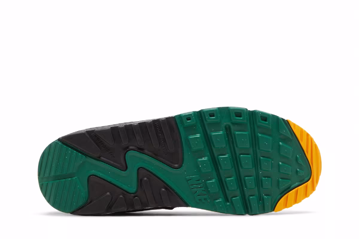 Nike Air Max 90 Leather GS Gorge Green, view 5