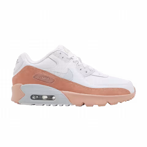 Nike Air Max 90 Leather SE GS 'White Light Madder Root'