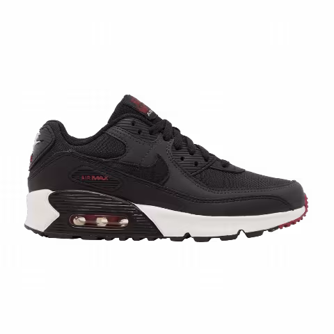Nike Air Max 90 Leather GS 'Anthracite Team Red'
