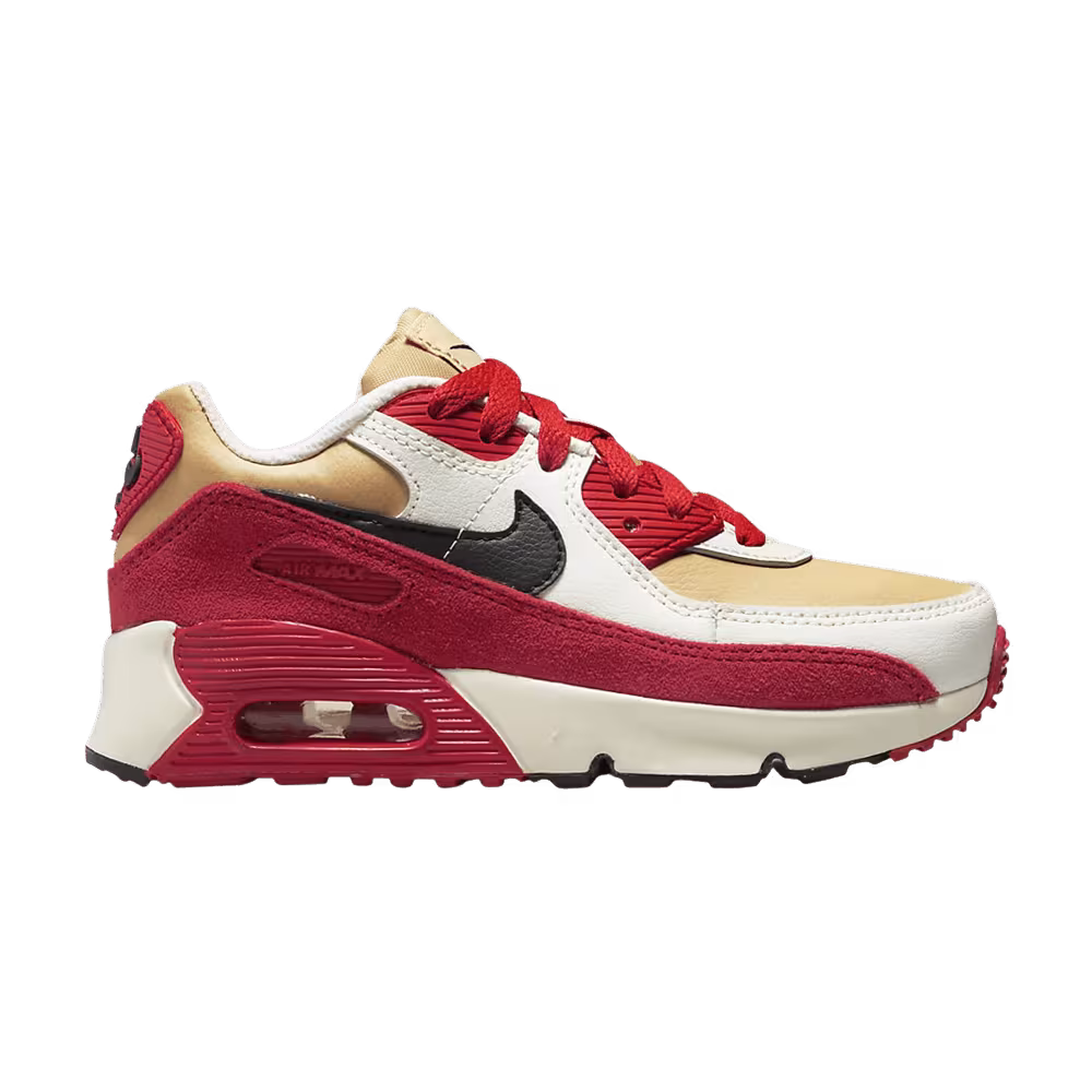 Nike Air Max 90 Leather PS Sesame Red Clay