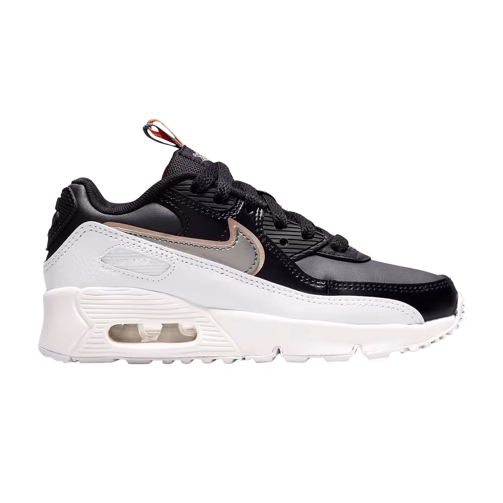 Nike Air Max 90 Leather SE PS Off Noir Metallic Pewter