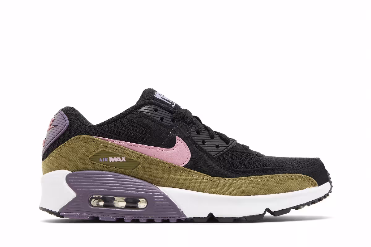 Nike Air Max 90 GS Black Pilgrim, view 2