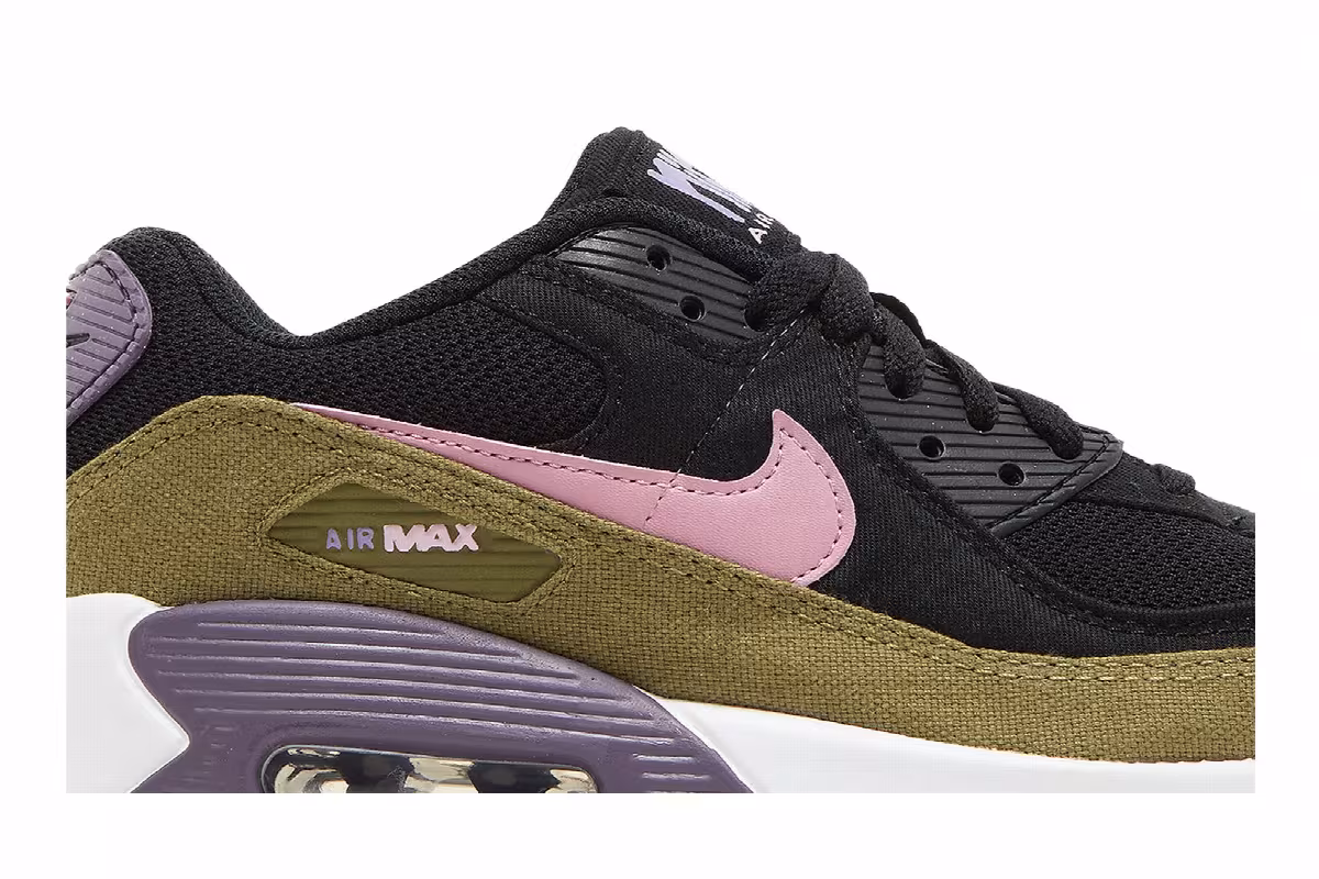 Nike Air Max 90 GS Black Pilgrim, view 3