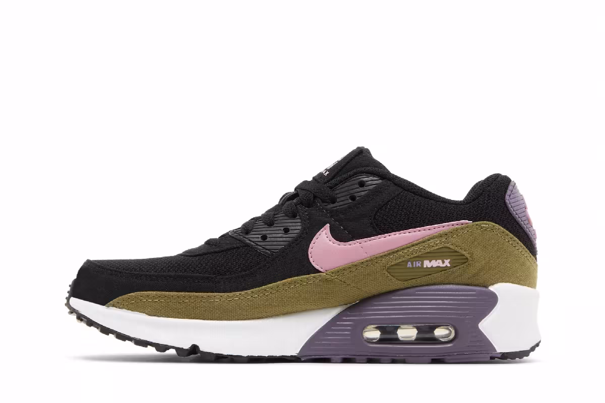 Nike Air Max 90 GS Black Pilgrim, view 4