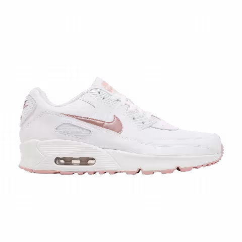 Nike Air Max 90 Leather GS 'White Pink Glaze'