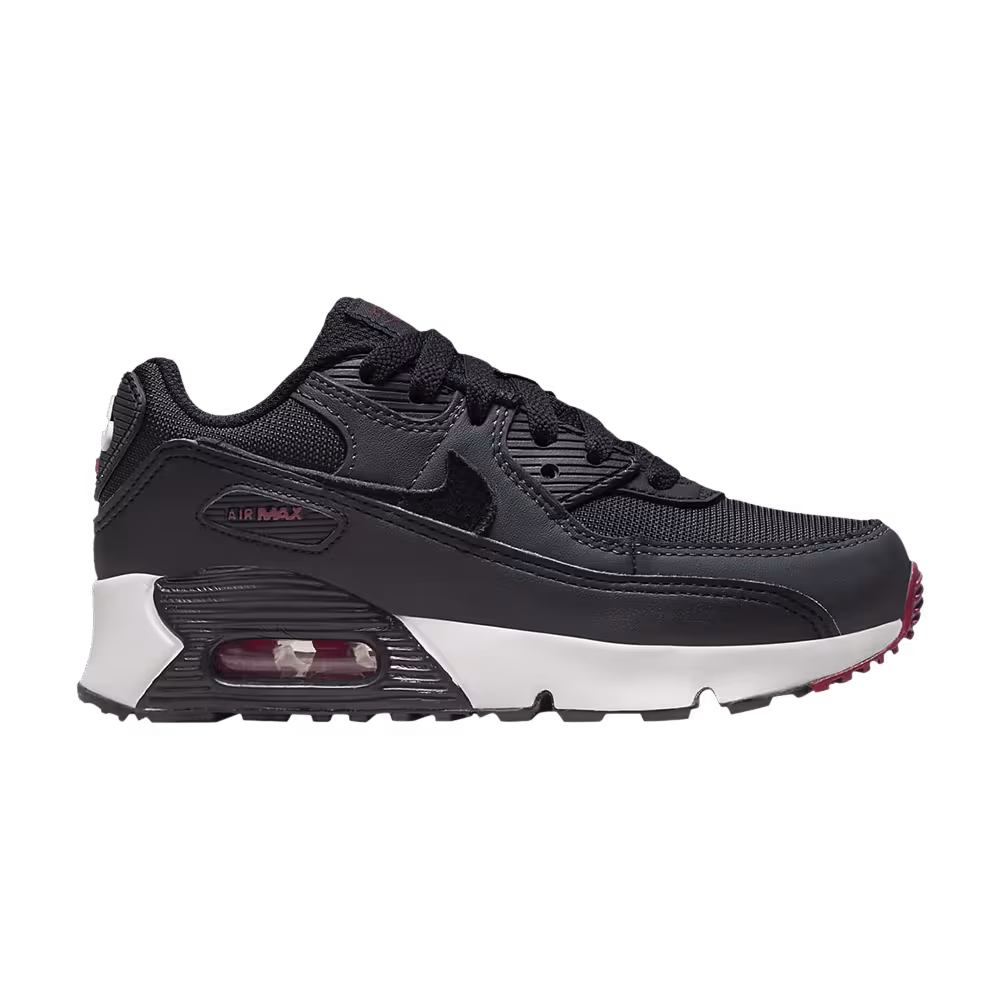 Nike Air Max 90 Leather PS Black Team Red