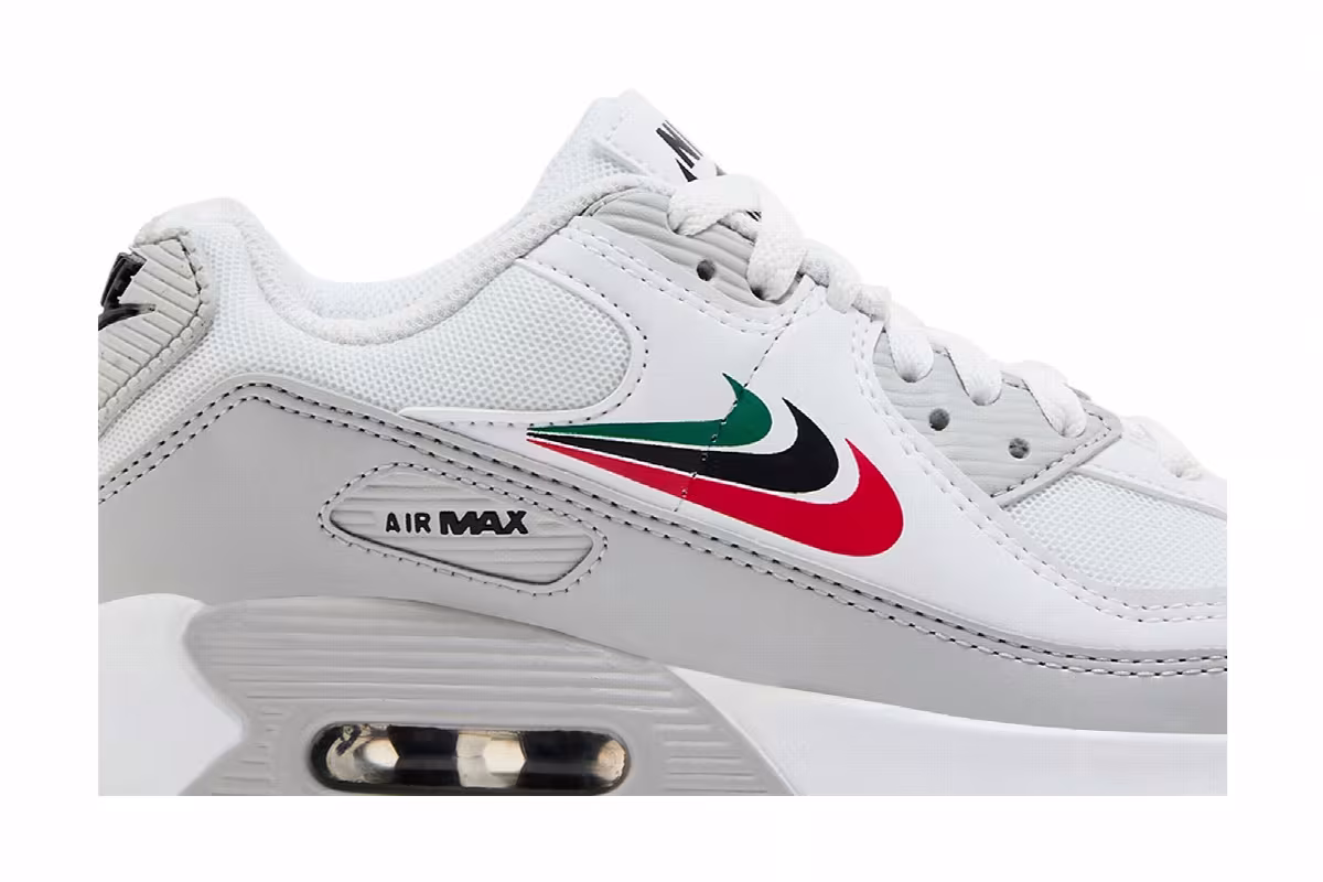 Nike Air Max 90 GS Multi-Swoosh, view 3