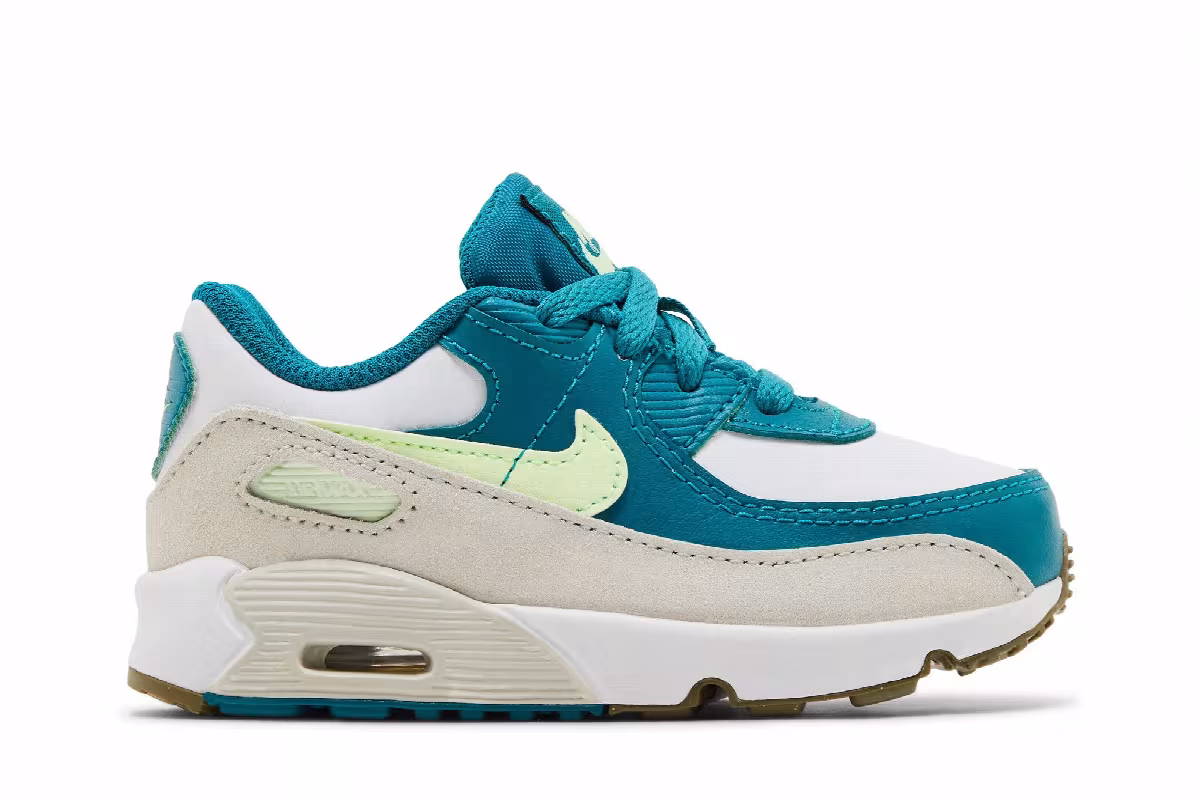 Nike Air Max 90 TD Bright Spruce Barely Volt, view 2