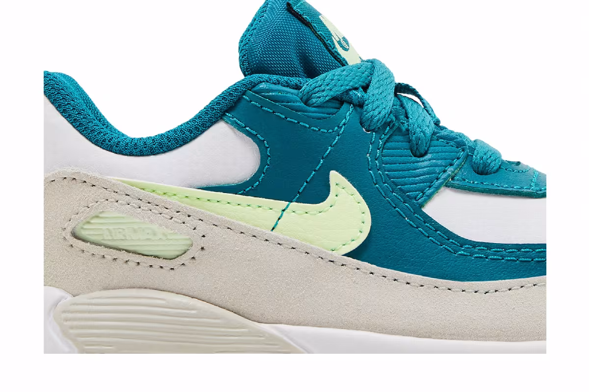 Nike Air Max 90 TD Bright Spruce Barely Volt, view 3
