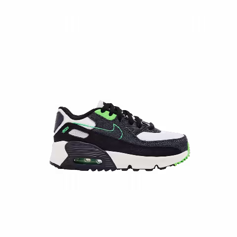 Nike Air Max 90 Leather SE TD 'Black Scream Green'