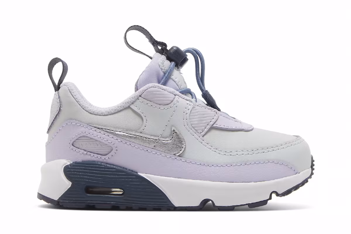 Nike Air Max 90 Toggle TD Pure Platinum Violet Frost, view 2