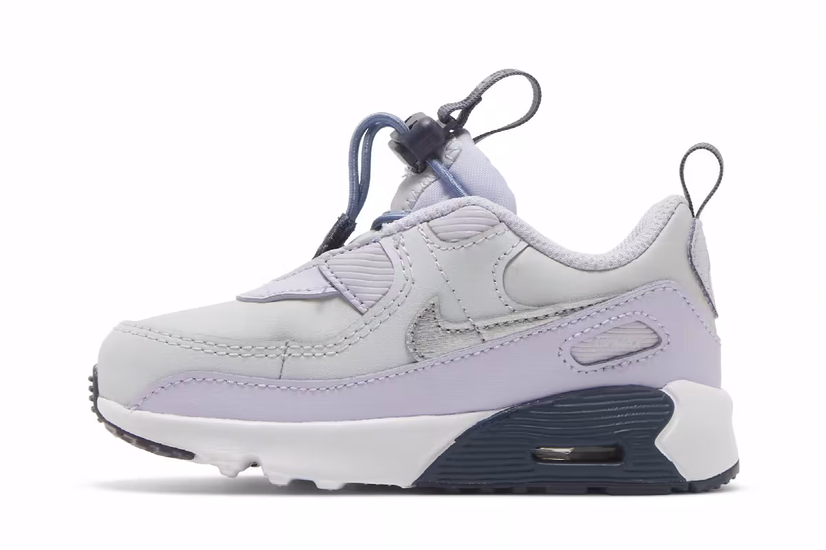 Nike Air Max 90 Toggle TD Pure Platinum Violet Frost, view 4