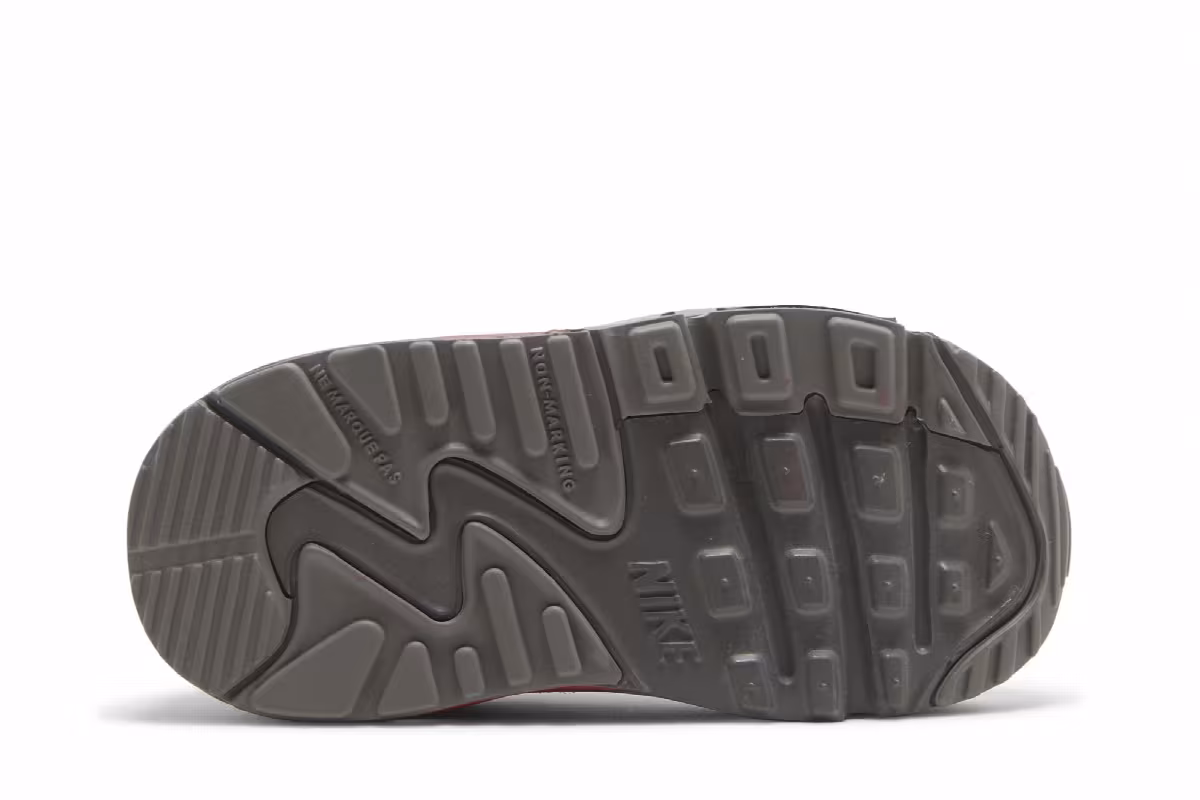 Nike Air Max 90 TD White Flat Pewter, view 5