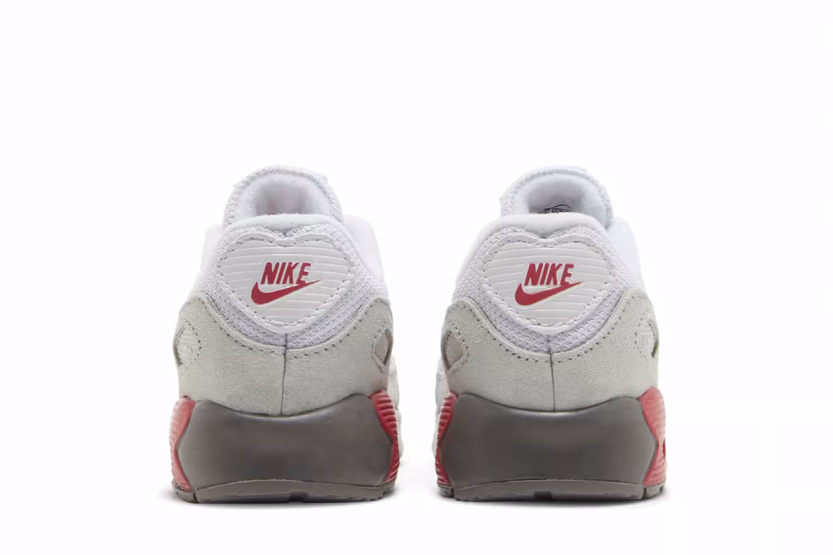 Nike Air Max 90 TD White Flat Pewter, view 7
