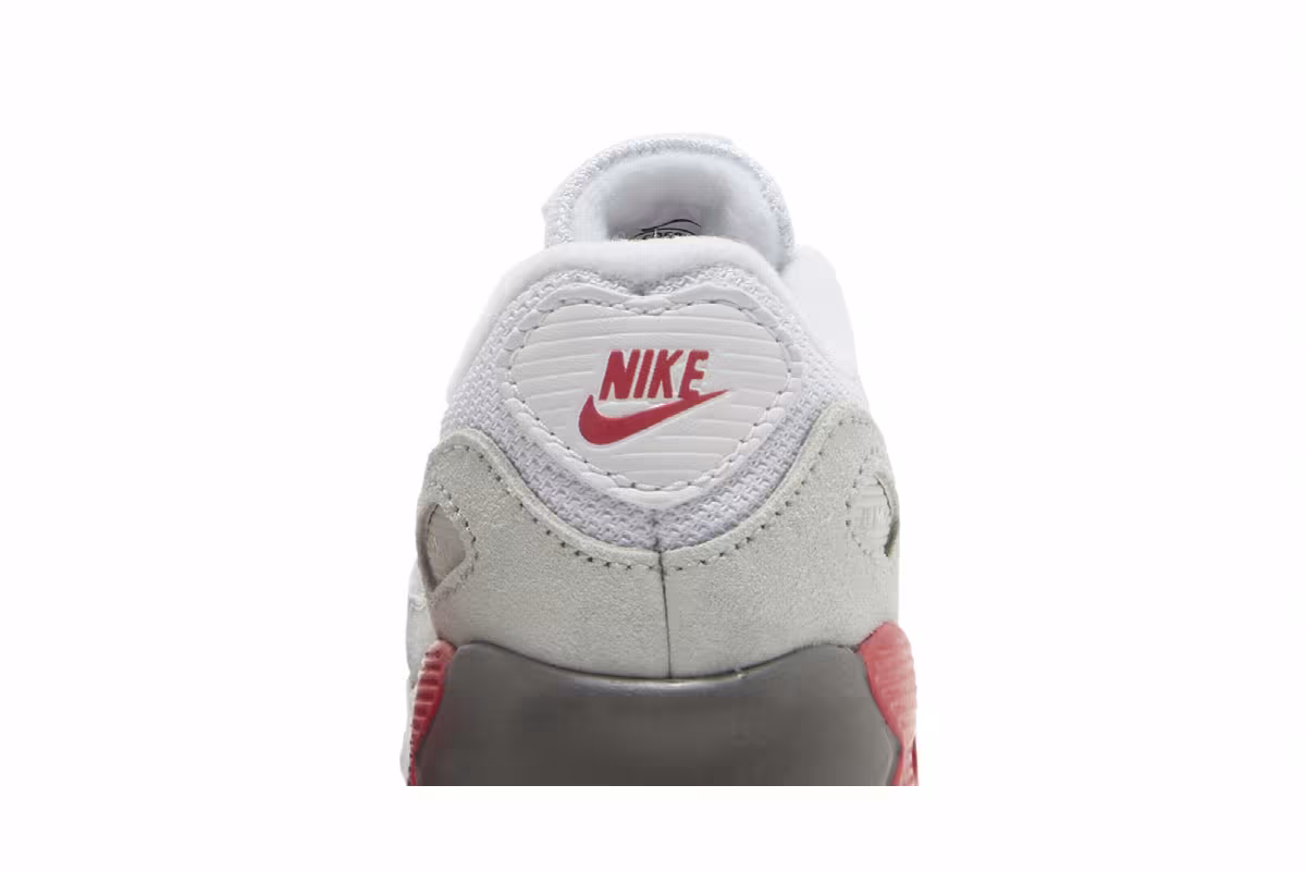 Nike Air Max 90 TD White Flat Pewter, view 8