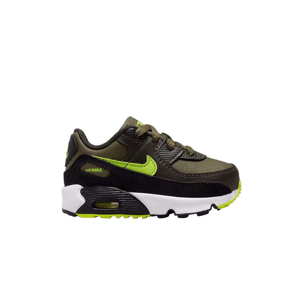 Nike Air Max 90 Leather TD Medium Olive Volt