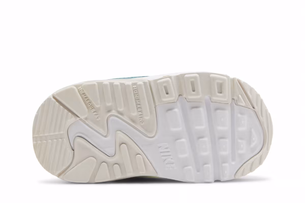 Nike Air Max 90 Toggle TD White Bright Spruce, view 5