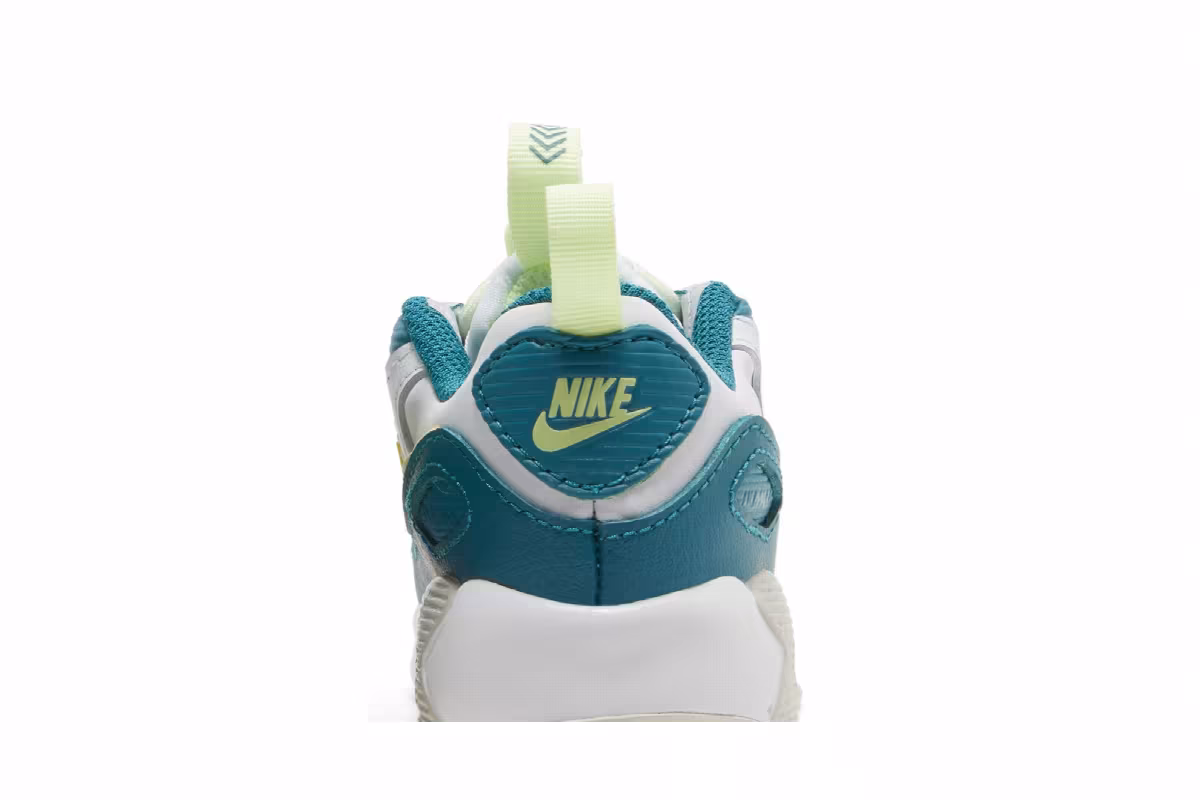 Nike Air Max 90 Toggle TD White Bright Spruce, view 8
