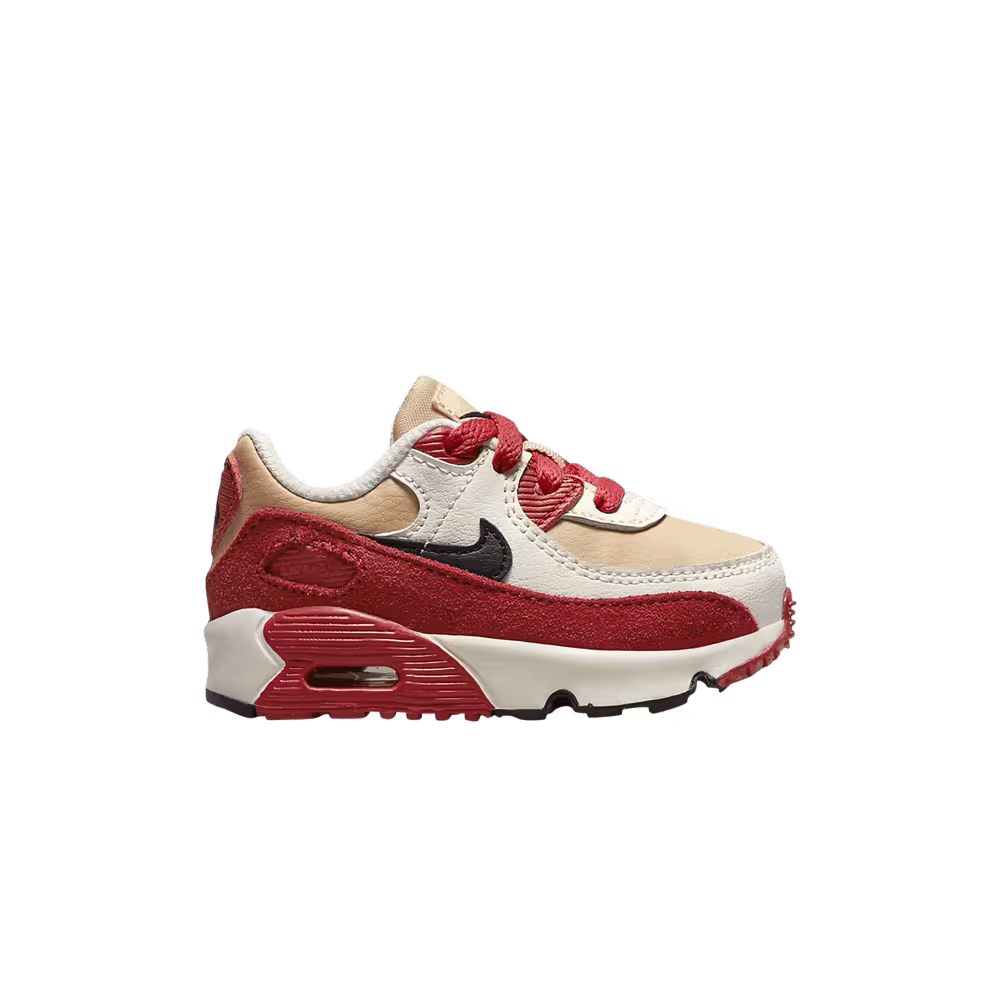 Nike Air Max 90 Leather TD Sesame Red Clay