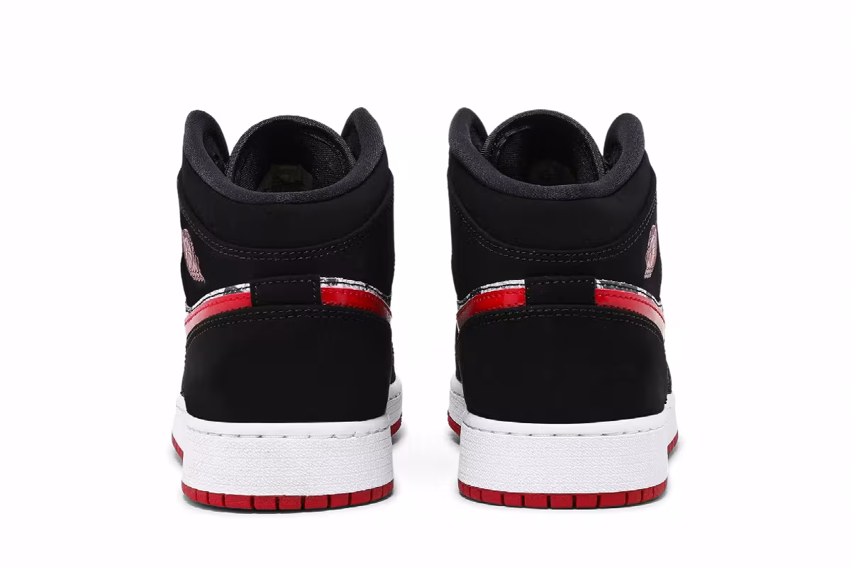 Air Jordan 1 Mid SE GS Newspaper Air Times, view 7