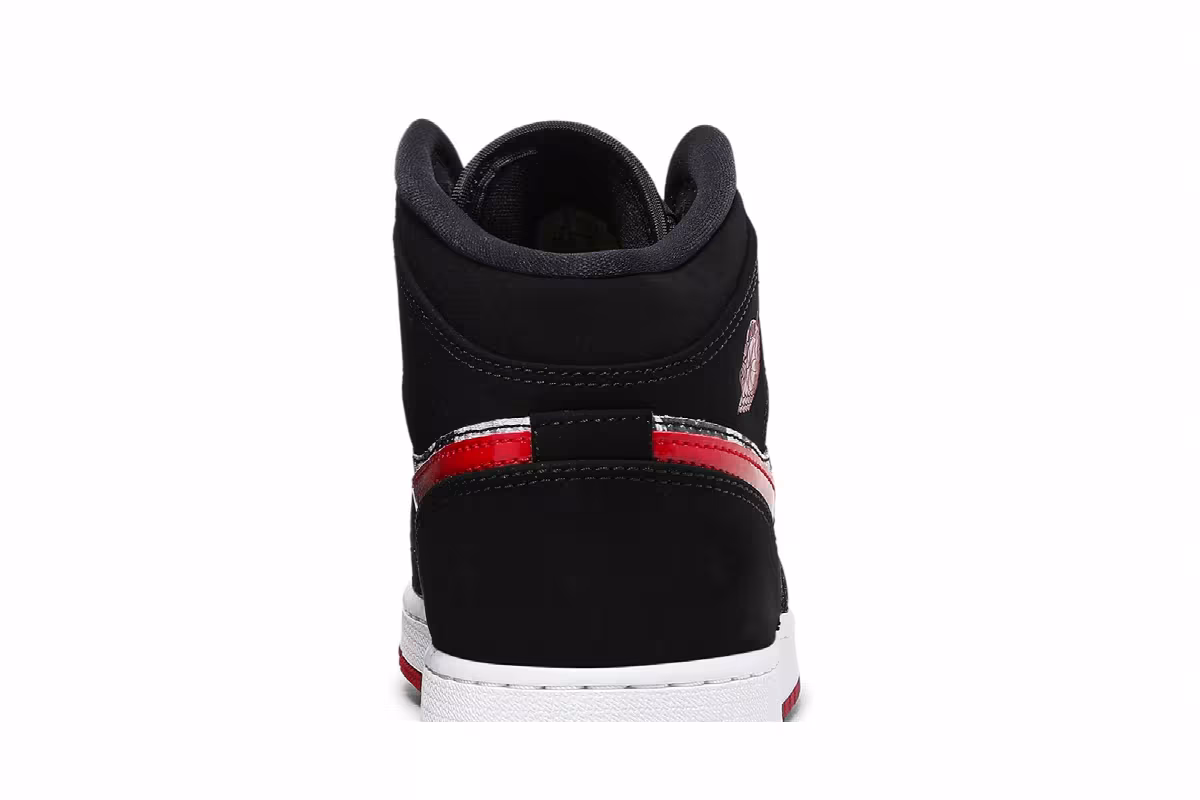 Air Jordan 1 Mid SE GS Newspaper Air Times, view 8