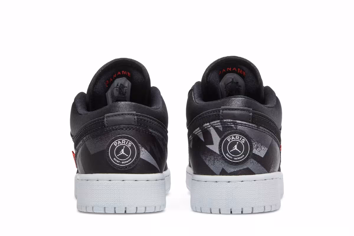 Paris Saint-Germain x Air Jordan 1 Low BG PSG, view 7