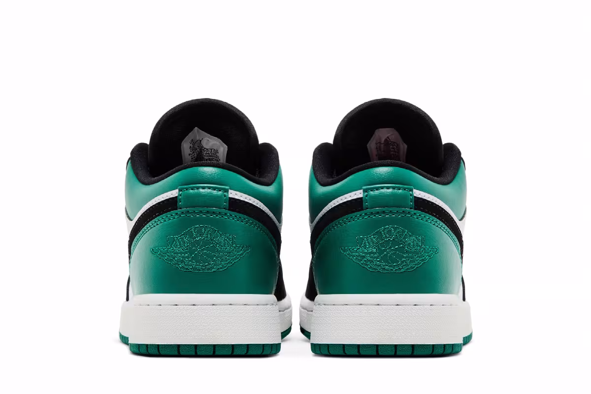 Air Jordan 1 Low GS Mystic Green, view 7