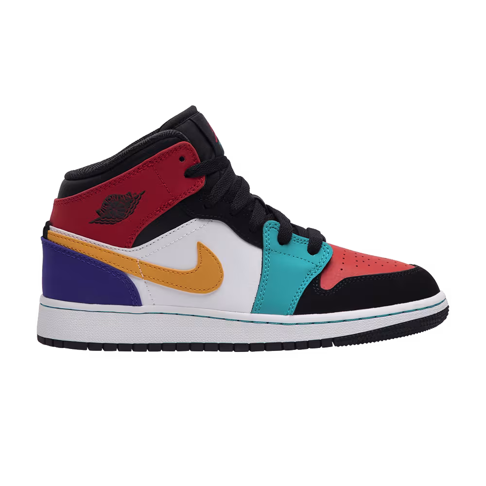 Air Jordan 1 Mid GS Multi-Color