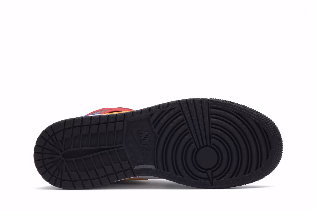Air Jordan 1 Mid GS Multi-Color, view 5