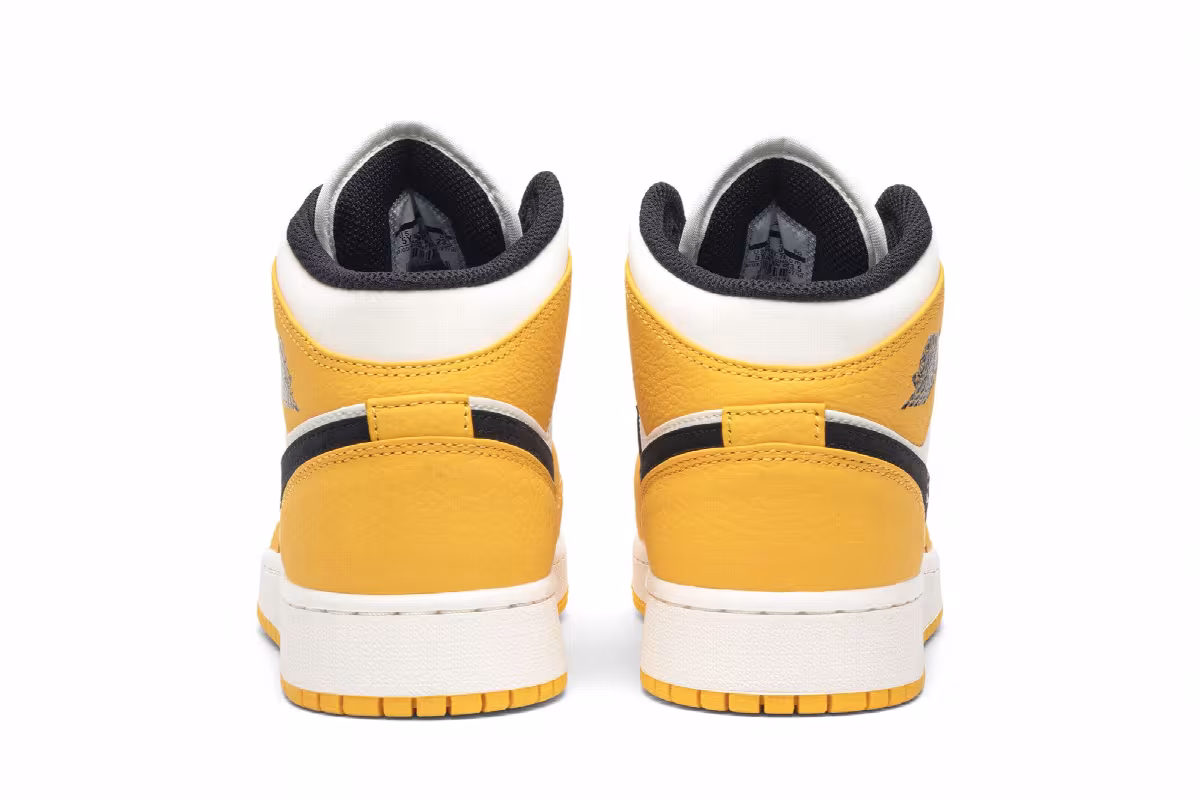 Air Jordan 1 Mid GS Lakers, view 7