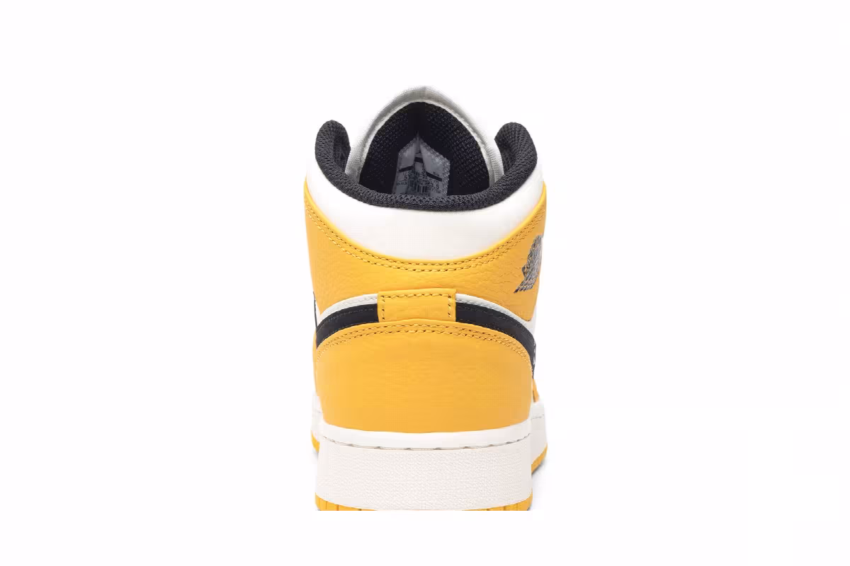 Air Jordan 1 Mid GS Lakers, view 8