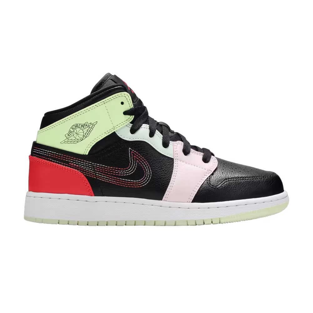 Air Jordan 1 Mid Glow In The Dark