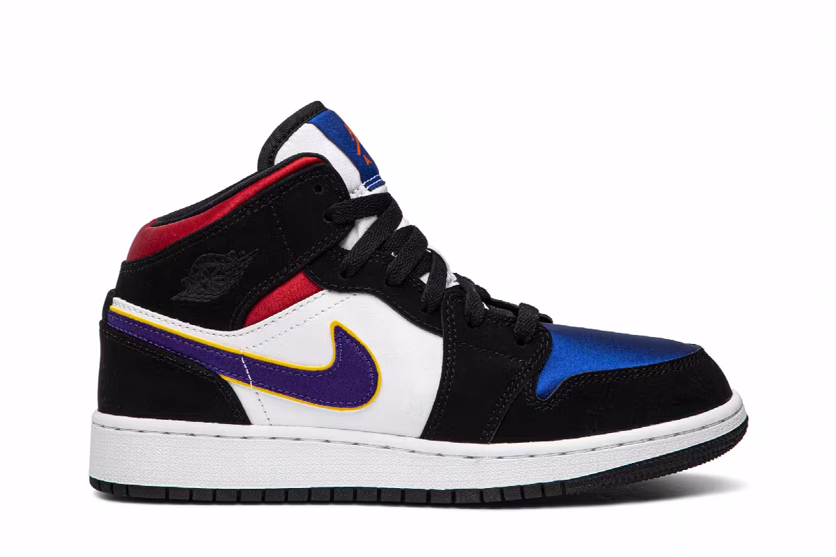 Air Jordan 1 Mid SE GS Rivals, view 2