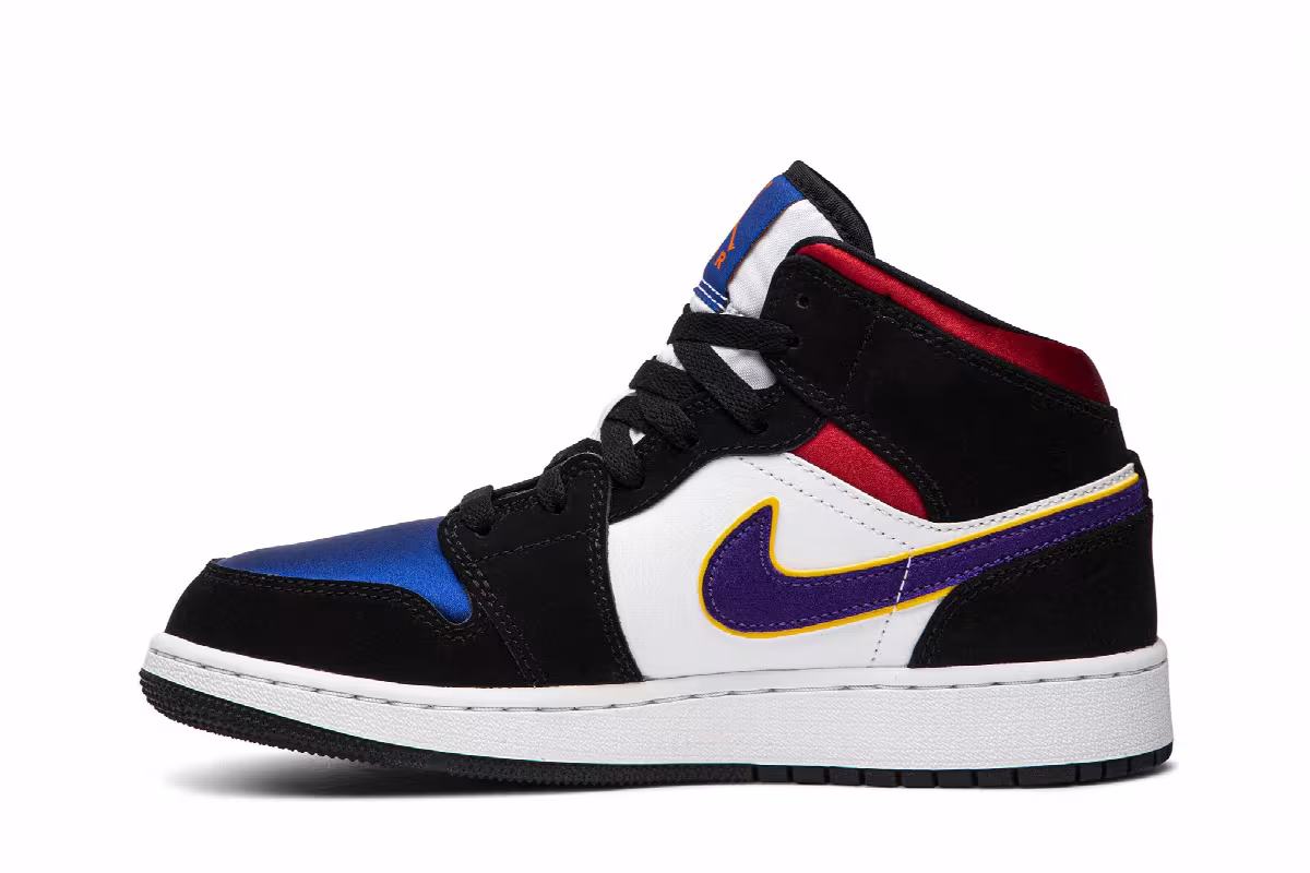 Air Jordan 1 Mid SE GS Rivals, view 4