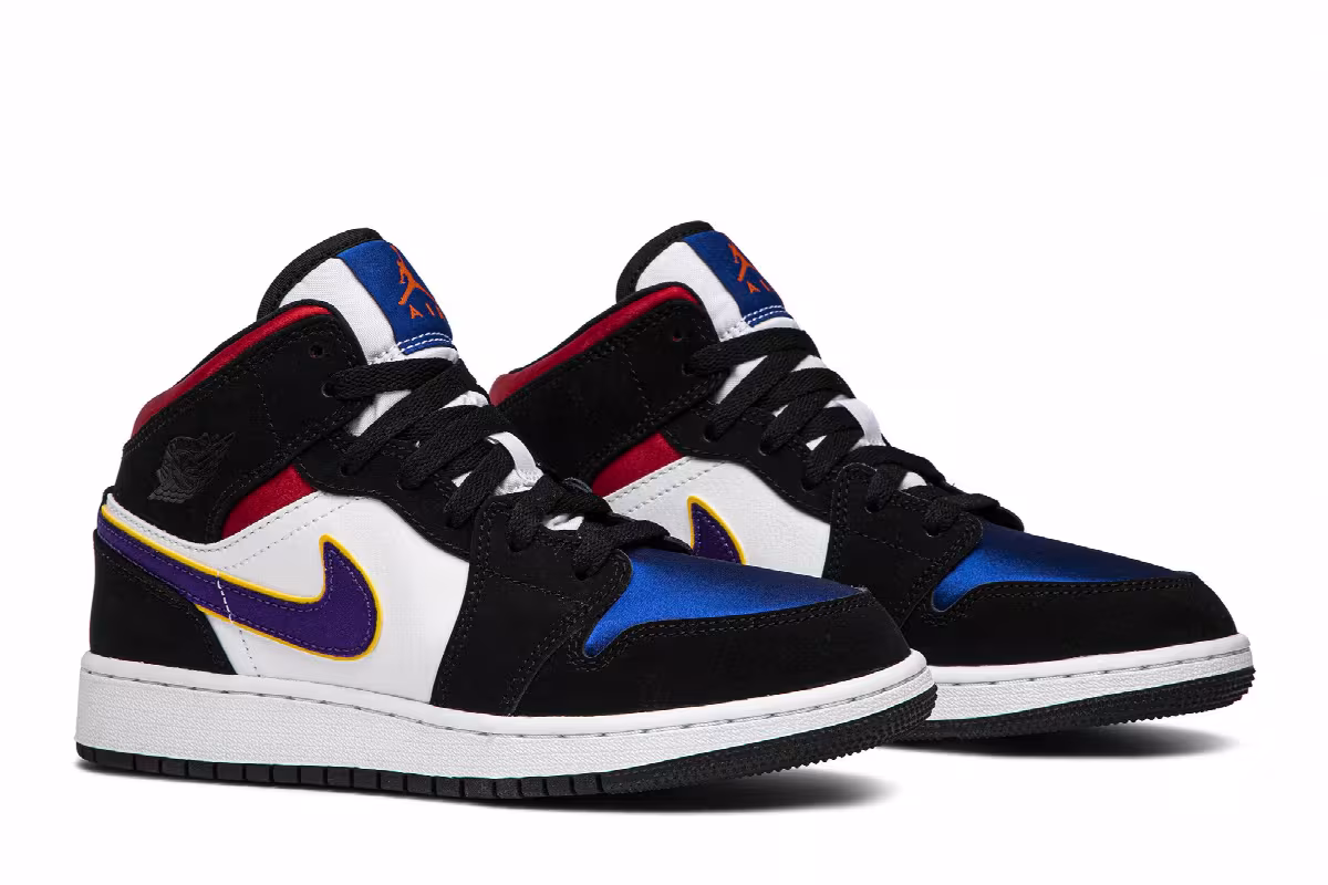 Air Jordan 1 Mid SE GS Rivals, view 9