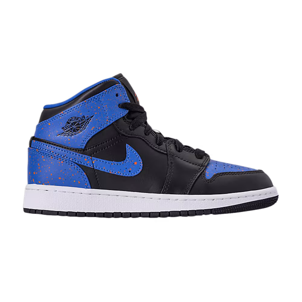 Air Jordan 1 Mid GS Paint Splatter