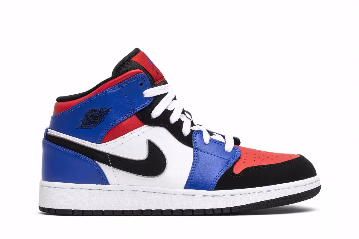 Air Jordan 1 Mid GS Top 3, view 2