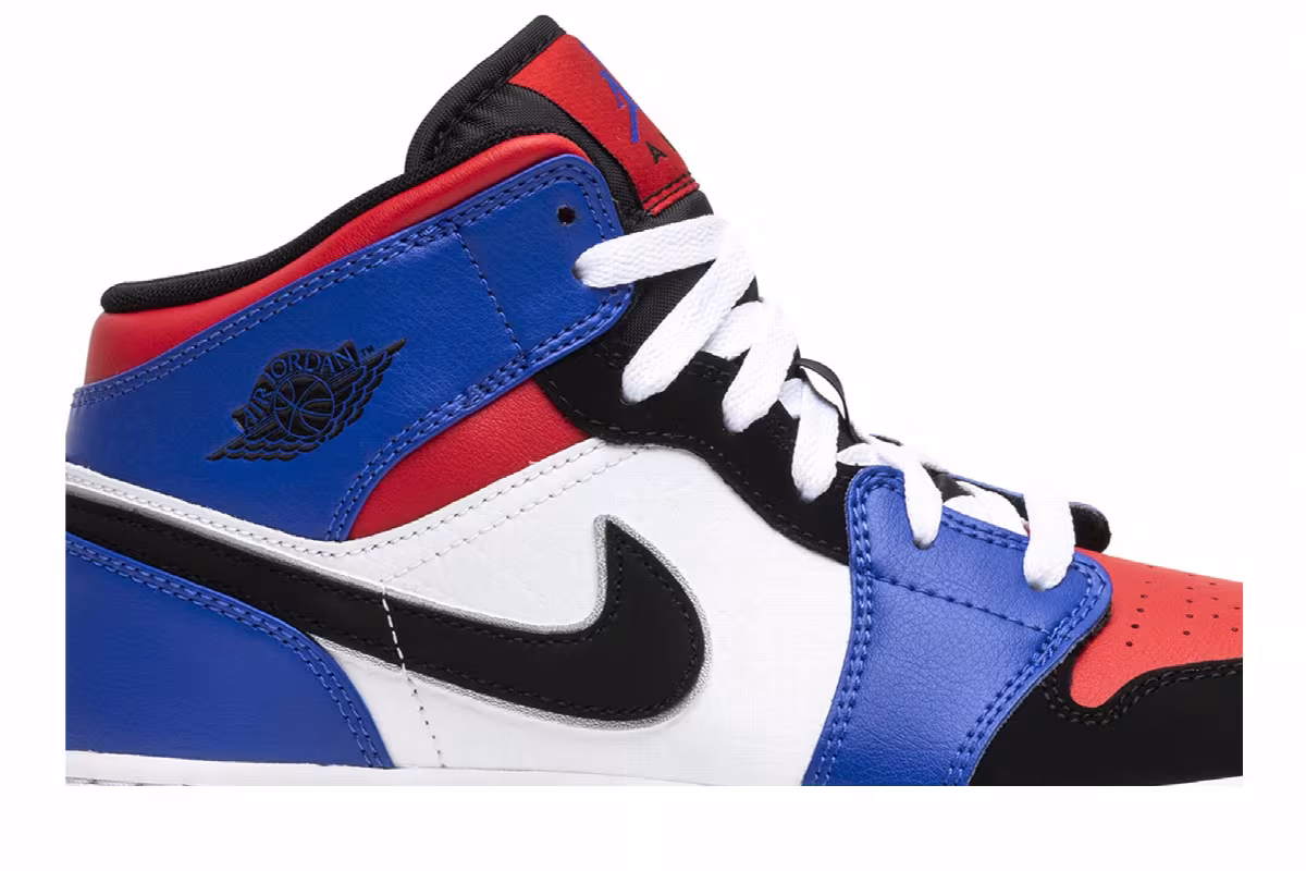 Air Jordan 1 Mid GS Top 3, view 3
