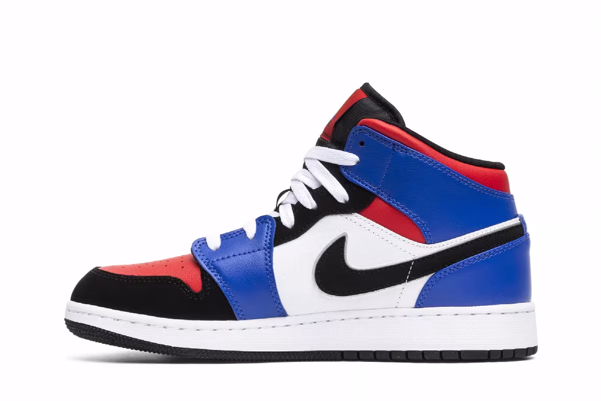Air Jordan 1 Mid GS Top 3, view 4