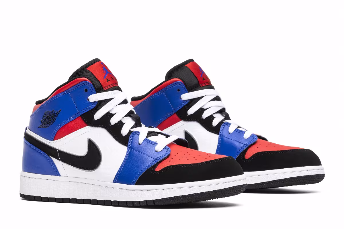 Air Jordan 1 Mid GS Top 3, view 9