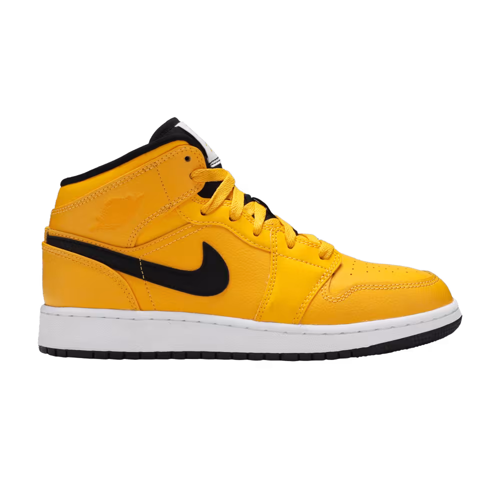 Air Jordan 1 Mid GS University Gold