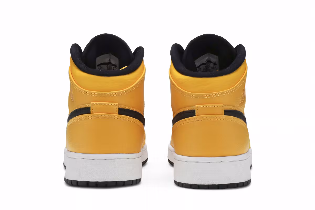 Air Jordan 1 Mid GS University Gold, view 7