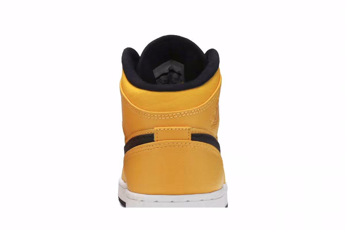 Air Jordan 1 Mid GS University Gold, view 8