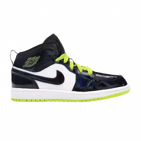 Air Jordan 1 Mid PS 'Black Cyber'