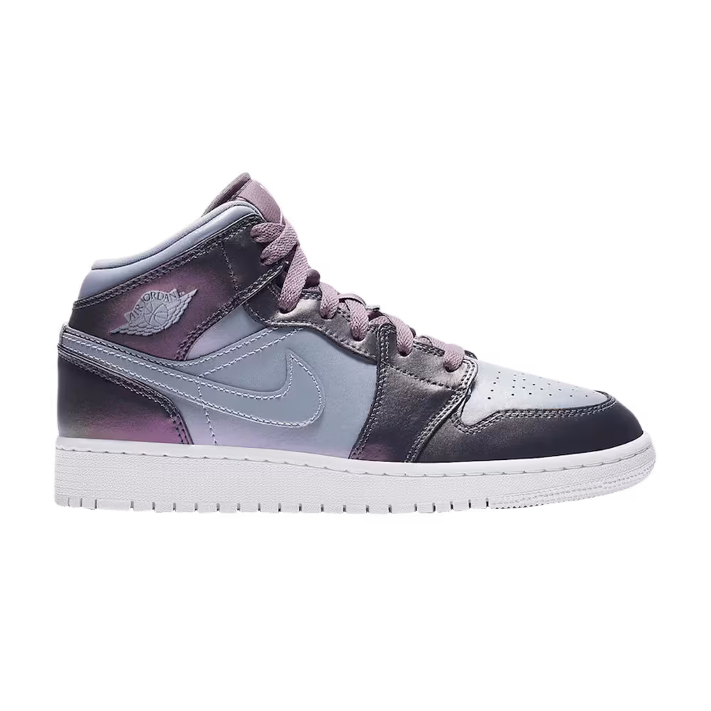 Air Jordan 1 Mid GS Metallic Purple