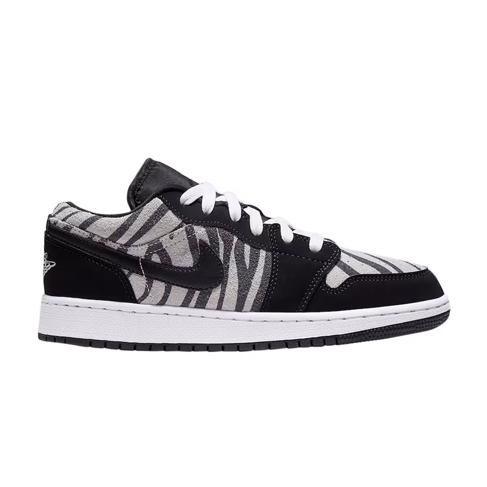Air Jordan 1 Low GS Zebra